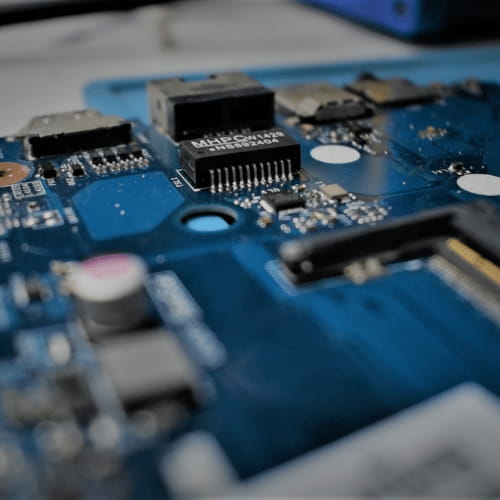 Laptop servicing by Azcuit team.